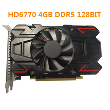 显卡ATI HD6770 4G台式机 独立电脑显卡电商外贸游戏高清热销