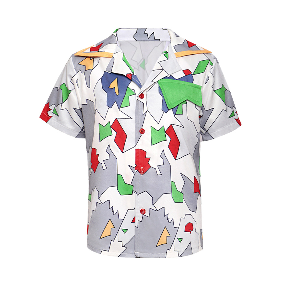 기묘한 이야기 화이트 플로럴 셔츠