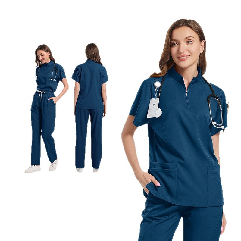 2025洗手服女弹力速干外贸护士服亚马逊手术衣医院服装跨境手术服|undefined
