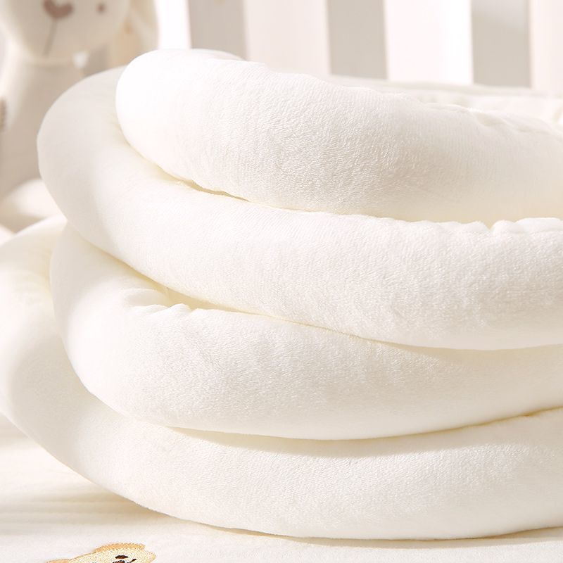 Cama de bebé ins cama de torsión perimeter tira de protección trenzada bebé cama de empalme para niños protector de tela trenzada para recién nacidos