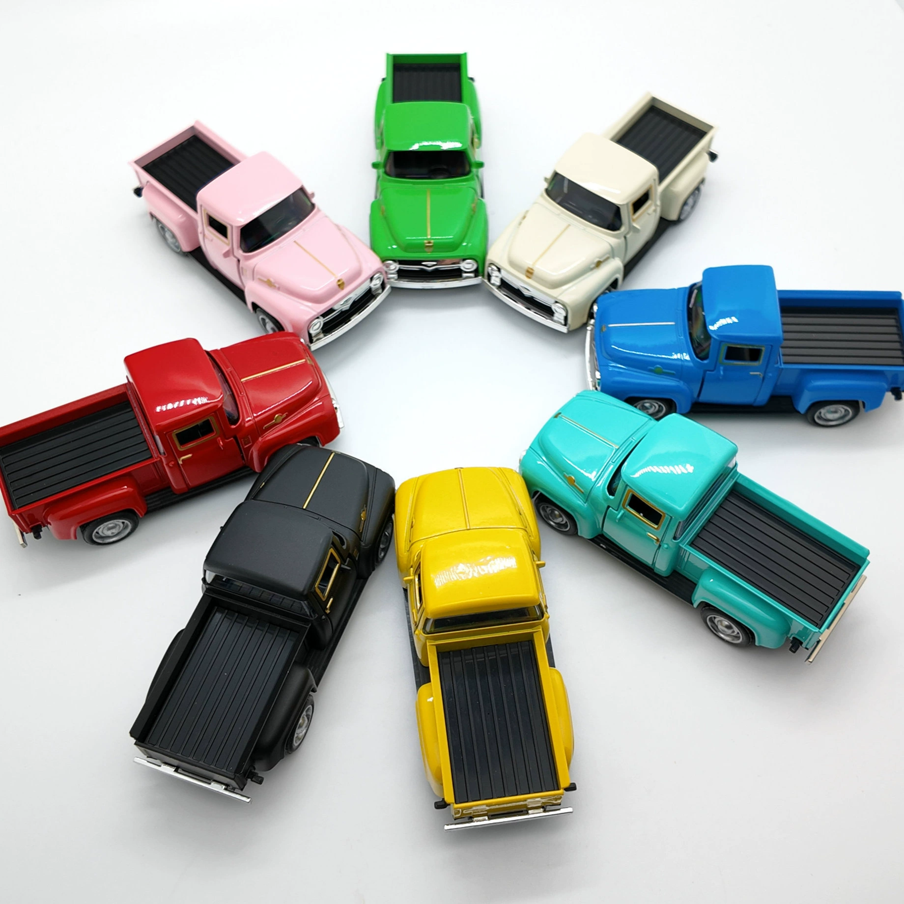 Трансграничный Master Car Pickup Alloy Model Little Red Перейти к той же модели 1:32 Модель Pink Truck