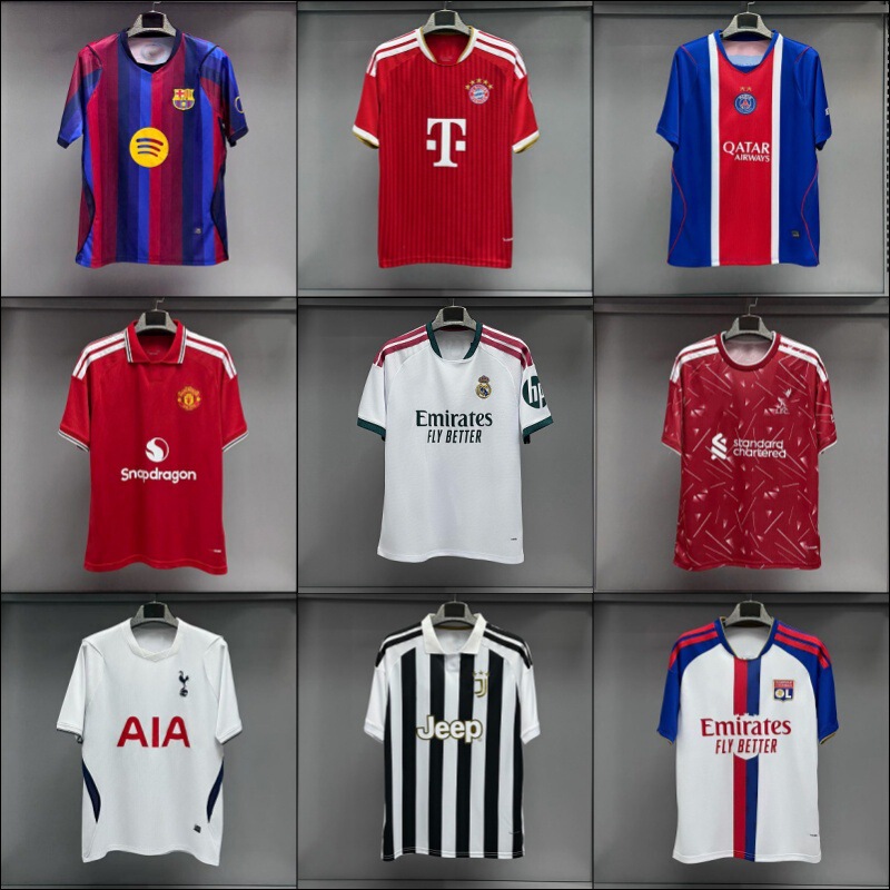 2627 New Season Club Football Uniforms, Fan Version Jerseys for Multiple Teams' Home and Away Games, Quick-Drying Short-Sleeved Jerseys Wholesale 2627 New Season Club Football Uniforms, Fan Version Jerseys for Multiple Teams' Home and Away Games, Quick-Drying Short-Sleeved Jerseys Wholesale