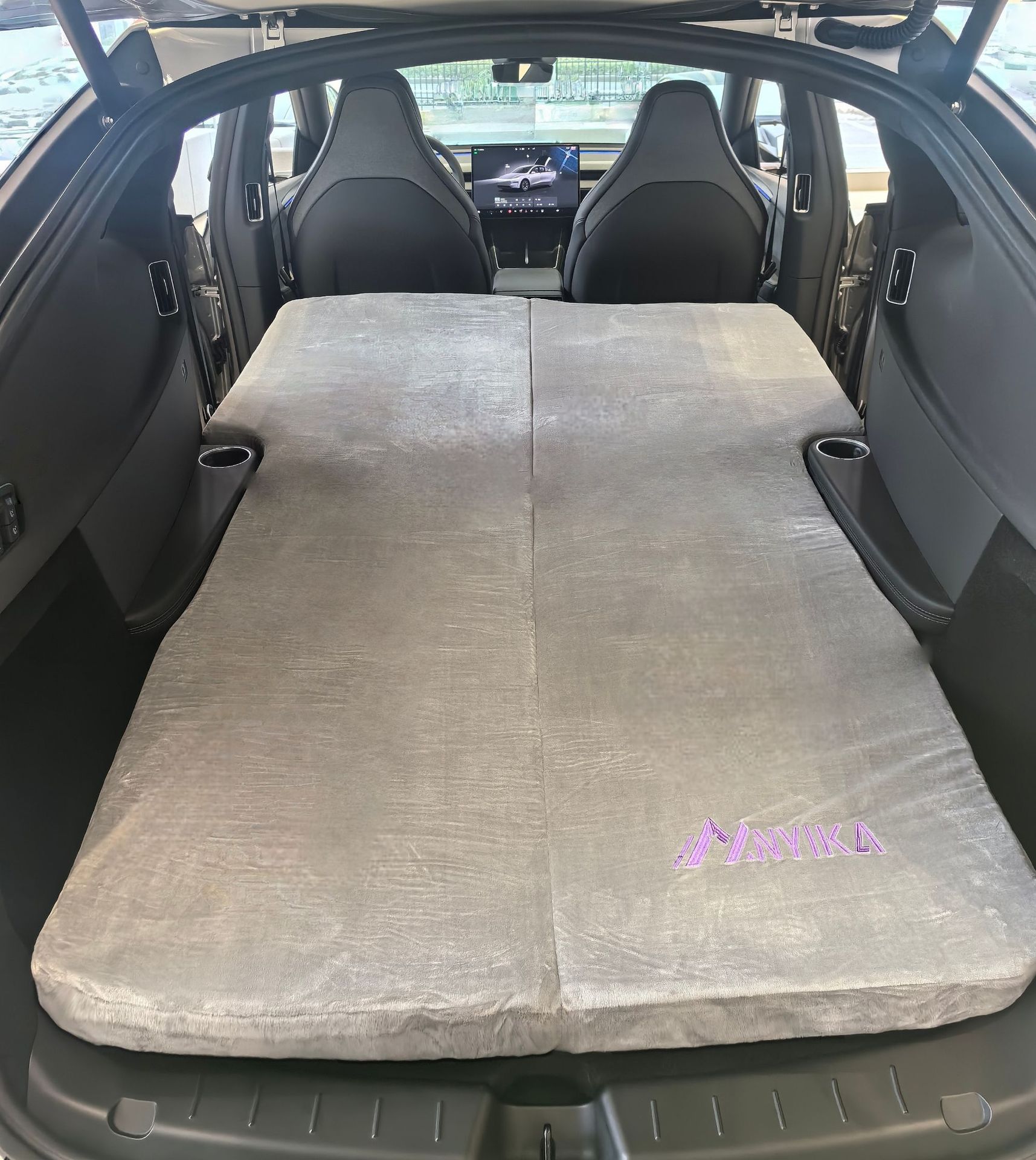 Suitable for Tesla Model Yl Car Camping Style Mattress Trunk Leveling Mattress Travel Bed Free Inflatable Mattress