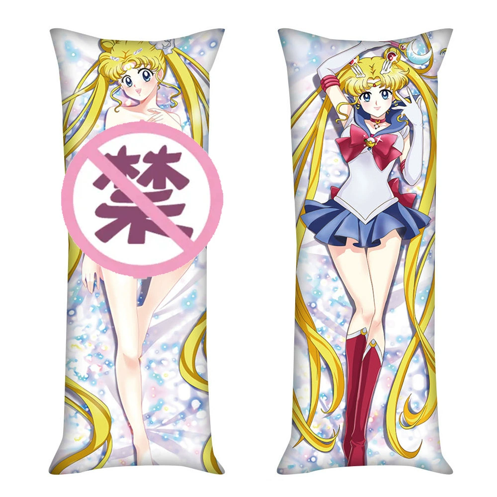 Подушка, наволочка, Sailor Moon, 150×50см