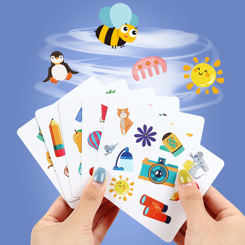 Puzzle thinking training toys crazy pair matching cards memory parent-child interaction concentration children's playing cards