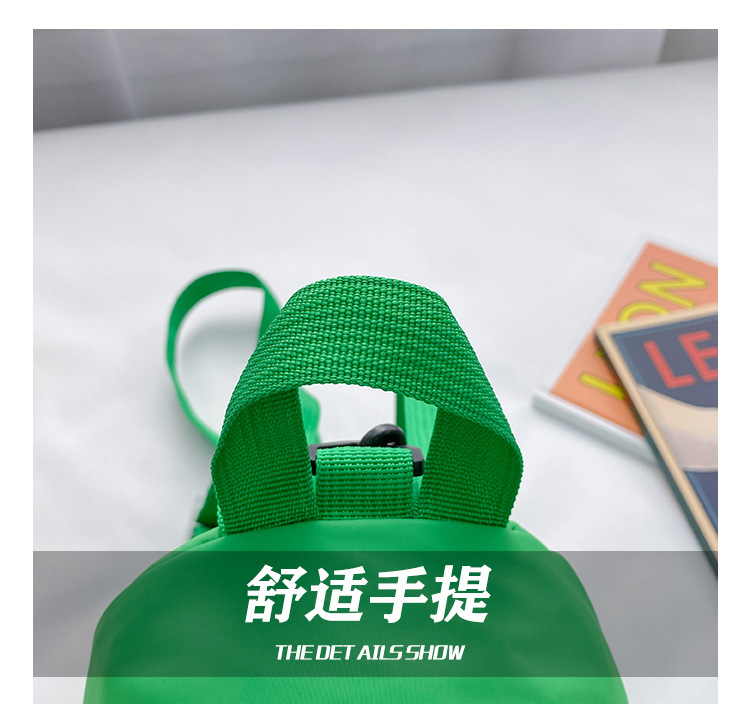 Kindergarten schoolbag for children, boys and girls, 1-3-5 years old, anti-wandering rope, cute frog, double-shoulder baby small backpack undefined