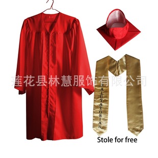 New American College Graduation Uniform Style Bachelor's Commemorative Clothing LOGO Performance Clothing