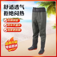 腰の下のズボンの防水のフォークのズボンの半身の網の糸の腰のフォークの通気性の釣りのズボンの専用の渉水のズボン