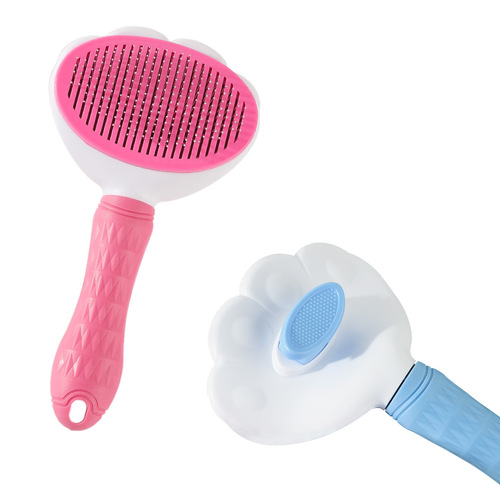 Pet comb steel needle to remove floating hair, brush for dogs, suitable for small and medium dogs, pet supplies, cat brush hair cleaner