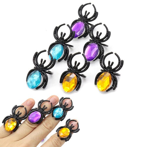 New Halloween Party Gift Toy Set Pumpkin Spider Skeleton Head Ghost Festival Classroom Prize