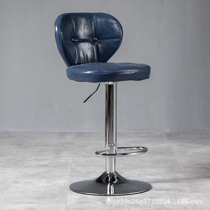 Sillas de bar elevables taburetes altos sillas giratorias caseras modernas minimalistas bar bar de recepción barbería comercial