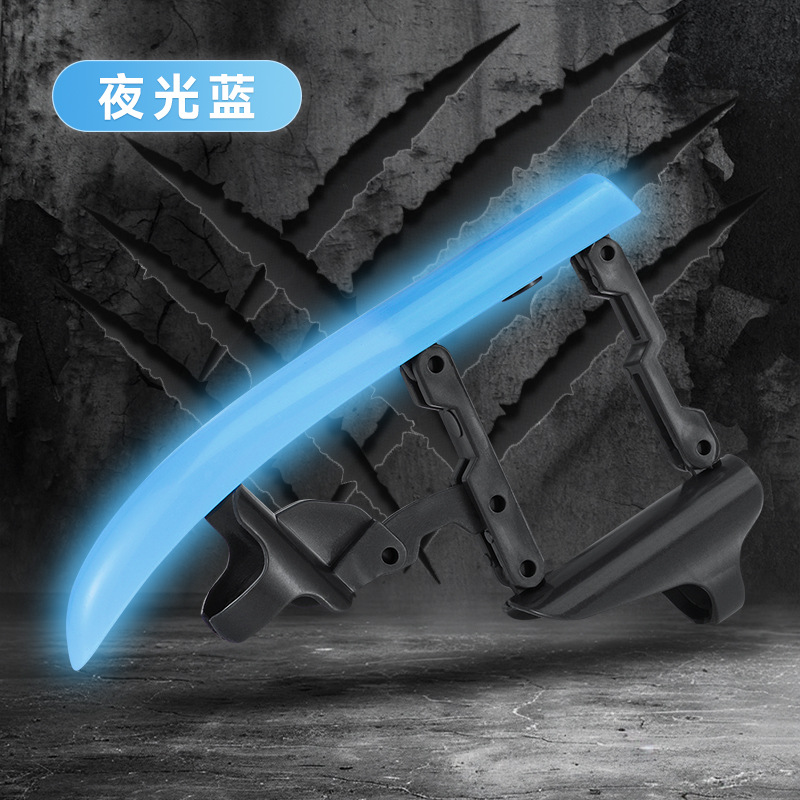 La explosión de sonido de la garra de lobo se puede plegar enlaces de eyección dedos retráctiles garra de lobo creativa novedad juguete de punta de dedo