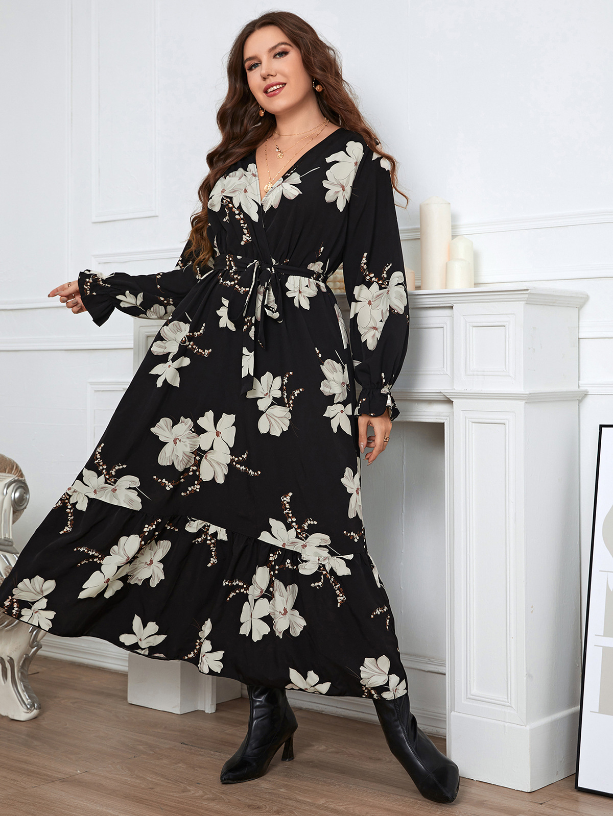 Elegant long dress - Image 6