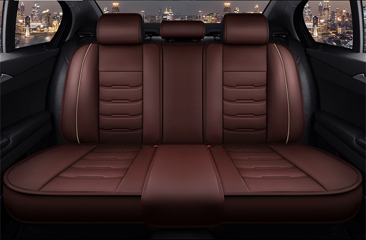 Foreign trade delivery five-seat car seat cushion four seasons universal all-inclusive rear seat cover main and auxiliary driving leather seat cover car seat cushion