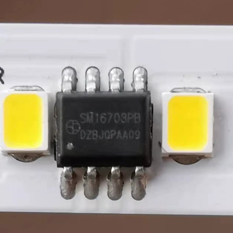 SM16703SP3 Ming Microelectronics three-wire LED light strip with RGB driver chip WS2811LED component