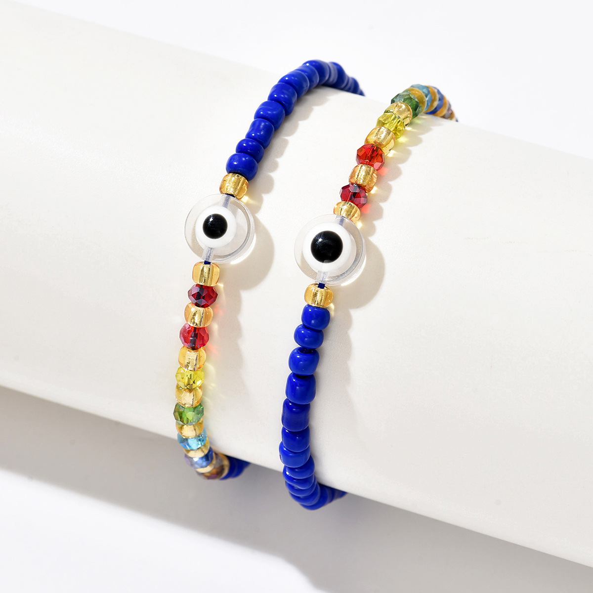 Lucky Evil Eye Red String Bracelet Adjustable Protection Jewelry_voghion.com