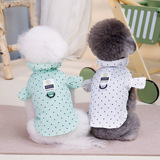 Рубашка для любимой собаки Pet Dog T -Fore Pet Olde Pet Clothing Spring Summer New 24 -точечная рубашка