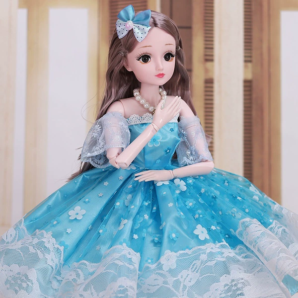 [Blinking Edition] Princess Winnisha+60 cm 8 pieces of clothes+gifts 1+ gift box hardcover