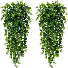 国境を越えたスポットの大規模なユガリー壁掛けシミュレーション緑植偽植物吊り下げ藤蔓家庭屋外装飾葉