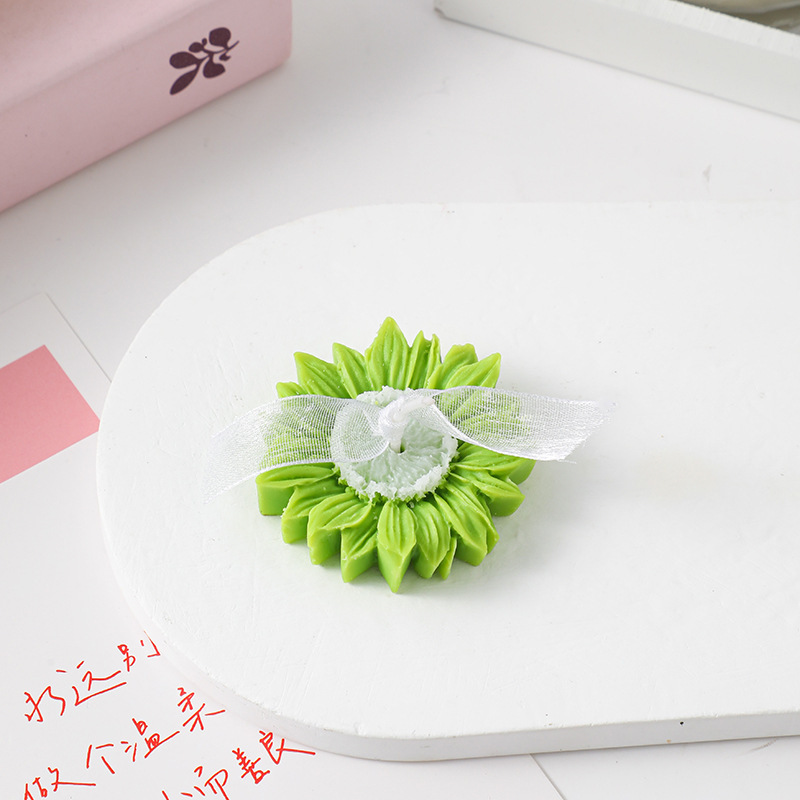 ins小雏菊花朵造型香薰蜡烛diy拍摄道具洋甘菊蜡烛情人节礼品|undefined