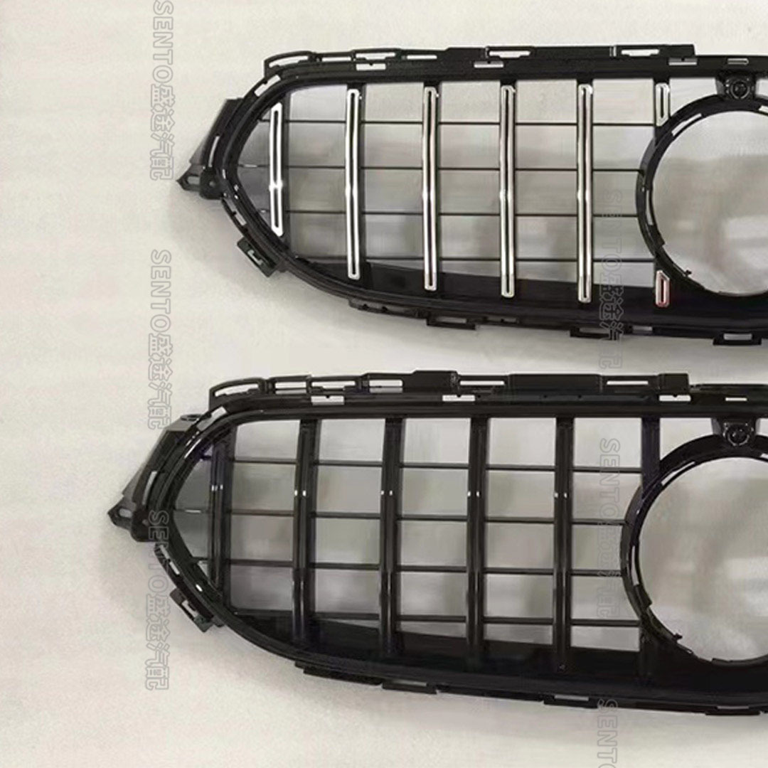 Suitable for 2021-2023 New Mercedes-Benz E-Class W213 Executive Version Modified Grille Gt Starry Front Bumper Air Intake Grille