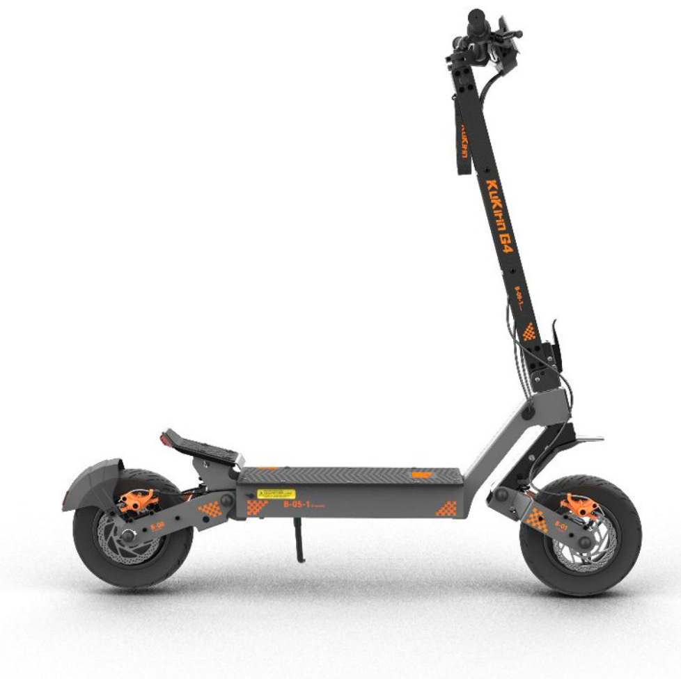 Kukirin scooter eléctrico G4 de alta potencia de alta velocidad adulto todoterreno 3 en 1 coche de batería plegable