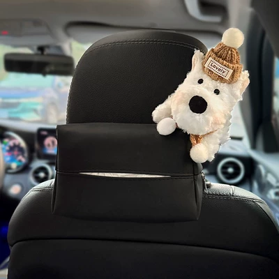 Headrest Tissue Box, Front and Rear | Car tissue box/set