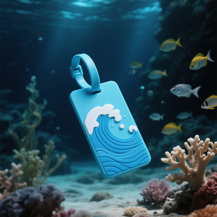 Factory Fast Customization of High-Quality Environmentally Friendly European and American Kidsren's Popular Travel Backpack Commemorative Pvc Luggage Tag Card Holder