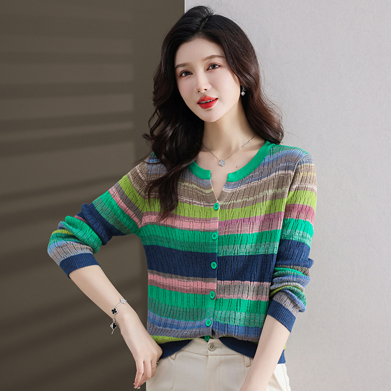 E6088 910K ÁO LEN NỮ TAIRYA ÁO LEN DÁNG DỘNG MÙA XUÂN THU ĐÔNG THỜI TRANG NỮ G03 SẢN PHẨM MỚI