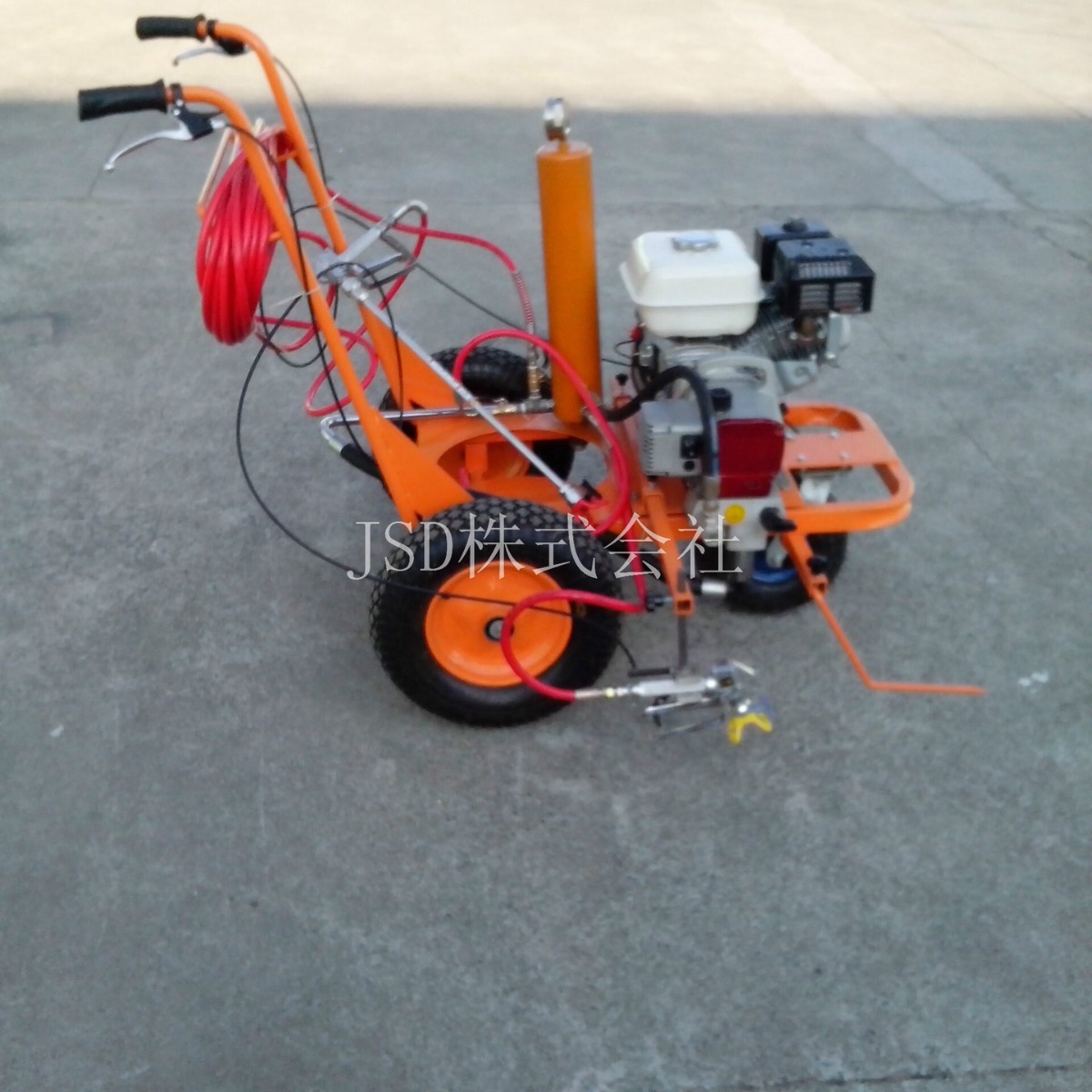 划线机组装冷喷标线设备