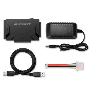 Трехцелевой адаптер для жесткого диска IDE SATA к USB3.0, 2,5 3.5inch настольный жесткий диск SSD, кабель для легкого привода