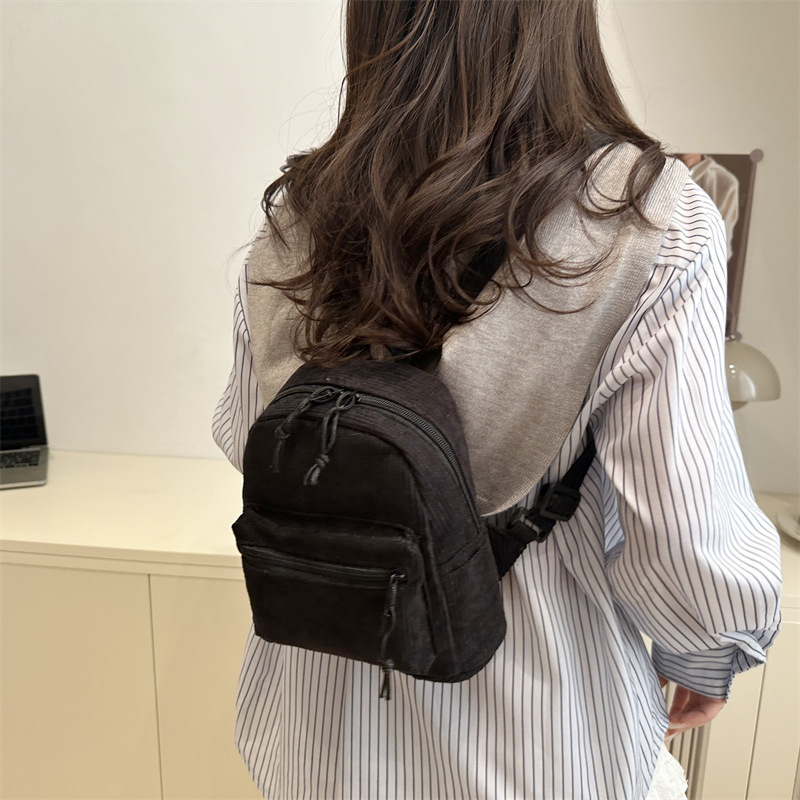 Nueva mochila coreana para mujeres 2025 nueva bolsa de estudiantes de cordillera de estilo extranjero, mochila de viaje de chicas