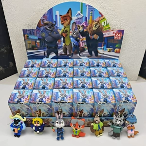 Zootopia 2 слепая коробка кукла Ник Джуди кулон трансграничный подарок
