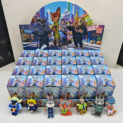 Zootopia 2 слепая коробка кукла Ник Джуди кулон трансграничный подарок