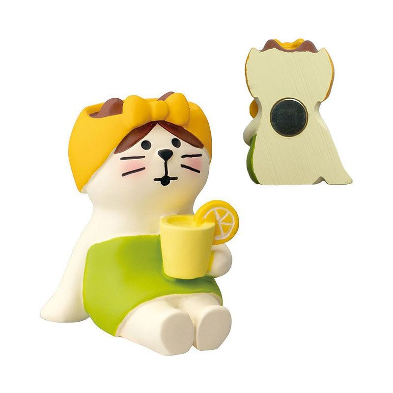 雑貨 和風猫冷蔵庫マグネット かわいい手作りオーナメント パンコーヒーショップ装飾 樹脂オーナメント|undefined