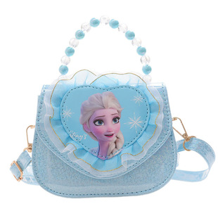Frozen children's bag girls' small shoulder bag cute new Princess messenger bag Elsa fashion small bag