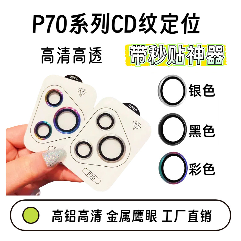 For Huawei P70Pro Eagle Eye Lens Film Huawei p70 Lens Film Camera Protective Film with Locator