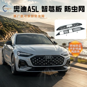 Audi A5L üçün xüsusi həşərat əleyhinə tor, radiator barmaqlığı qoruyucu, modifikasiya aksesuarı.