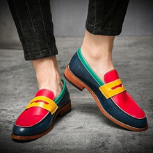 I 16204 Casual Men's Loafers Pointed Toe ��ʿ��ͷ�ָ�Ь