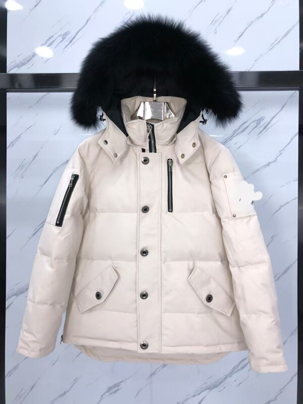 3Q剪刀羽绒服06款狐狸毛领冬季情侣05款Moose Down Jaeket|undefined
