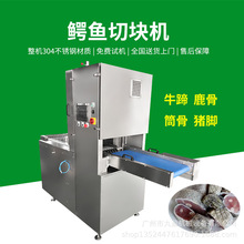 九盈机械多段锯骨机JY-2550输送式猪骨牛蹄切块机 鳄鱼切块机