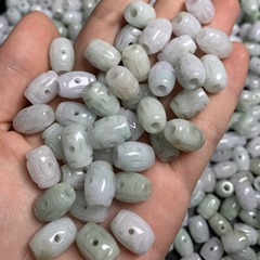翡翠 a グッズミャンマー天然翡翠マネーパスパルトゥー翡翠ロングビーズ卸売 diy 翡翠アクセサリー卸売