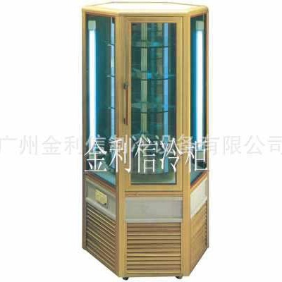 供应六角旋转展示柜，玻璃旋转柜，六角冷藏保鲜展示柜