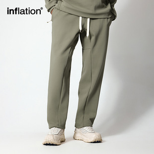 Jiezhanshi Selection | Heiq Smart Temperature-Controlled Fleece Sweatpants for Men, American-Style Trendy Casual Sports Straight-Leg Pants