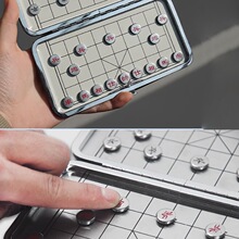 迷你象棋磁性便携式小学生像棋带棋盘小棋儿童橡棋磁吸力中国相棋