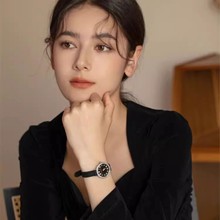 米莉莎小众手表女古风锆石小圆盘气质女表名牌正品石英表生日礼物
