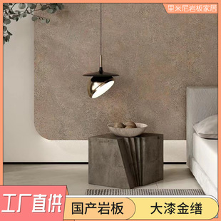 Domestic rock plate specifications 1600*3200mm lacquer gold repair Chinese living room porch sofa background wall rock plate
