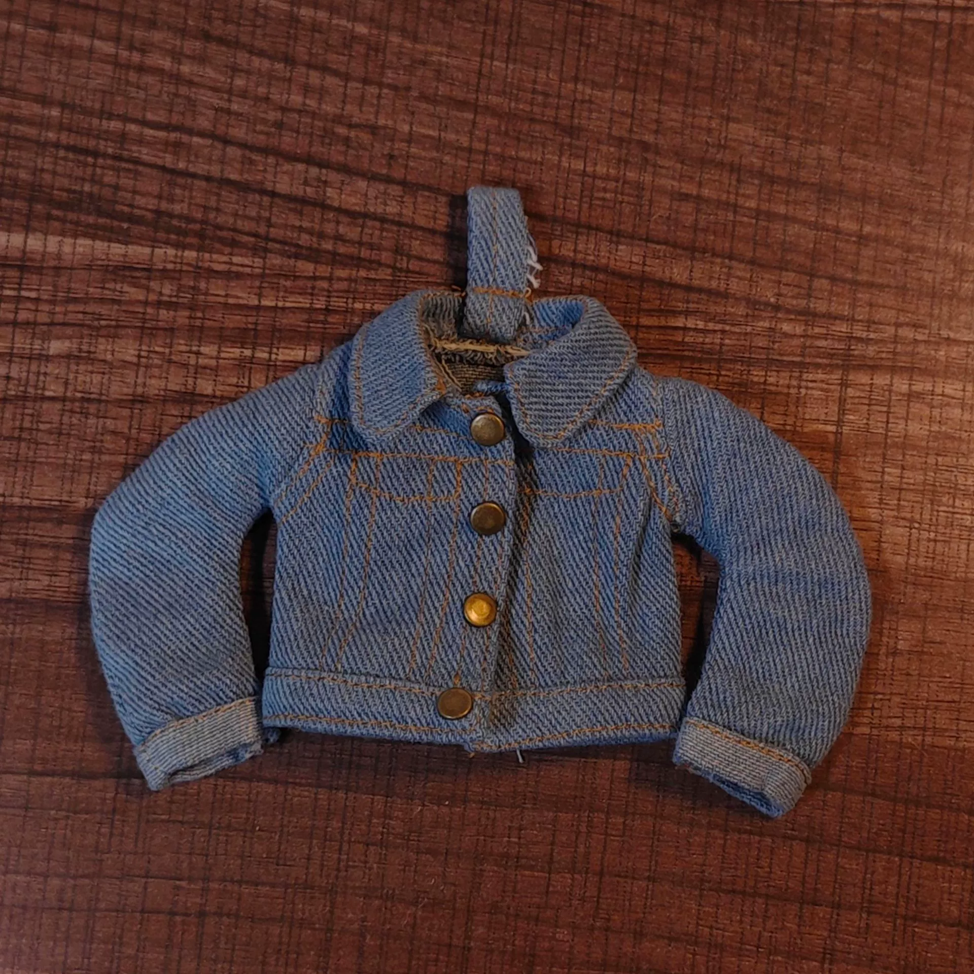 Зига место тоски BJD кукла детская одежда одежды Гази сестра замена 20 см холодная шапка джинсовая рабочая одежда