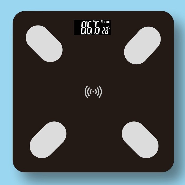 Escala inteligente, escala de salud, escala electrónica, escala doméstica pequeña de alta precisión, escala de carga Bluetooth, escala de grasa corporal al por mayor