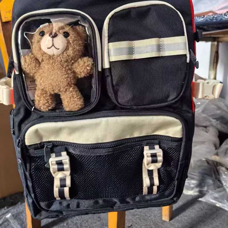 New Style School Bag for Students in Grades 5-9, Multi-Compartment, Large Capacity, Nylon Waterproof Backpack for Middle and High School Students New Style School Bag for Students in Grades 5-9, Multi-Compartment, Large Capacity, Nylon Waterproof Backpack for Middle and High School Students